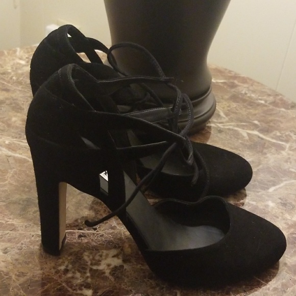 DUNE LONDON  Black strappy heels - Picture 2 of 2